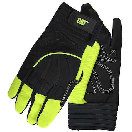 Cat Merchandise Hi-Vis Pro Series Mechanics Glove, X-Large CAT012224X
